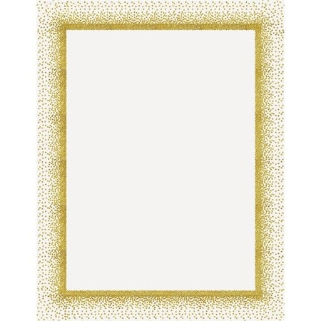 Geographics Poster Board, Confetti, 22inWx28inH, 2 Yellow, 25PK GEO24759